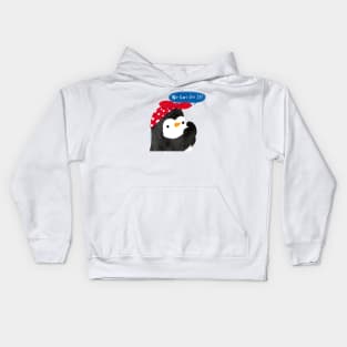 Penguin Girl Power Kids Hoodie